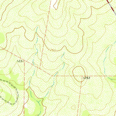 United States Geological Survey Mud Springs, TX (1978, 24000-Scale) digital map