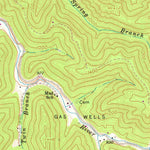United States Geological Survey Mud, WV (1962, 24000-Scale) digital map