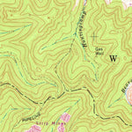 United States Geological Survey Mud, WV (1962, 24000-Scale) digital map