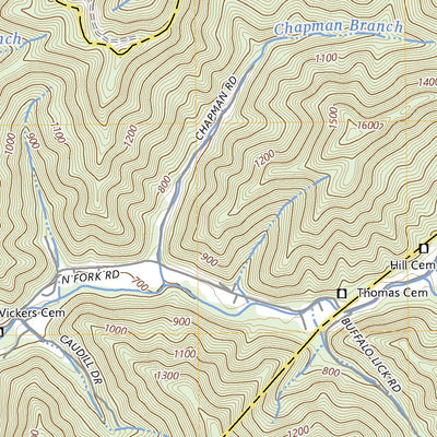United States Geological Survey Mud, WV (2023, 24000-Scale) digital map