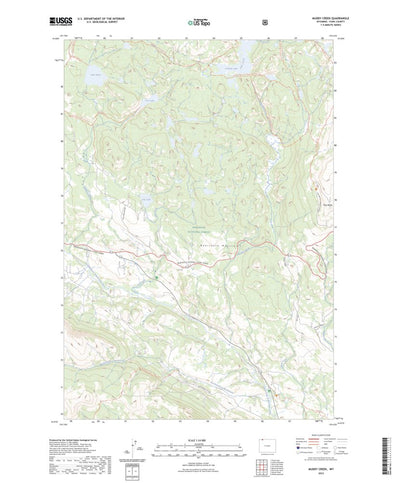 United States Geological Survey Muddy Creek, WY (2023, 24000-Scale) digital map