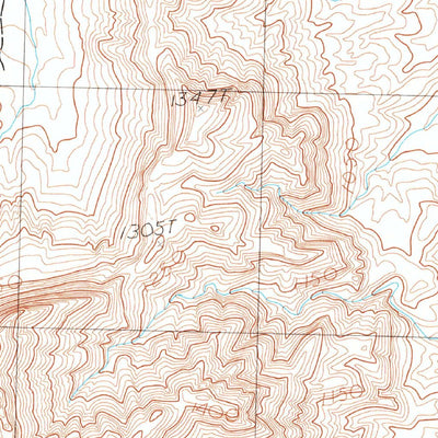 United States Geological Survey Muddy Peak, NV (1983, 24000-Scale) digital map
