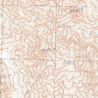 United States Geological Survey Muddy Peak, NV (1983, 24000-Scale) digital map