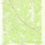 United States Geological Survey Mudge Draw, TX (1974, 24000-Scale) digital map