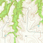 United States Geological Survey Muenster East, TX (1961, 24000-Scale) digital map