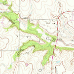 United States Geological Survey Muenster West, TX (1961, 24000-Scale) digital map