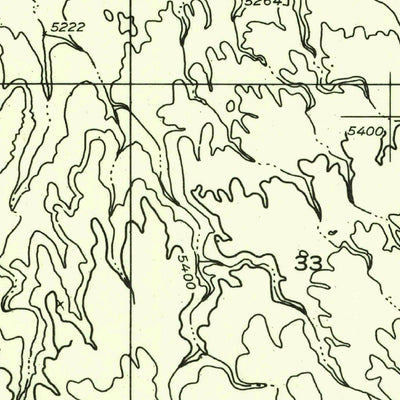 United States Geological Survey Muggins Flat, AZ (1957, 24000-Scale) digital map