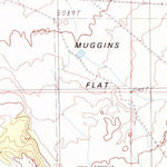 United States Geological Survey Muggins Flat, AZ (1988, 24000-Scale) digital map