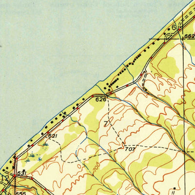United States Geological Survey Muggun Creek, MI (1948, 24000-Scale) digital map
