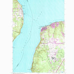 United States Geological Survey Mukilteo, WA (1953, 24000-Scale) digital map