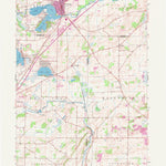 United States Geological Survey Mukwonago, WI (1960, 24000-Scale) digital map