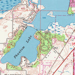 United States Geological Survey Mukwonago, WI (1960, 24000-Scale) digital map