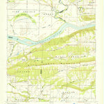 United States Geological Survey Mulberry, AR (1951, 24000-Scale) digital map