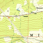 United States Geological Survey Mulberry, AR (1951, 24000-Scale) digital map