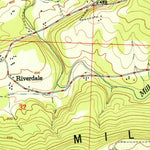 United States Geological Survey Mulberry, AR (1951, 24000-Scale) digital map