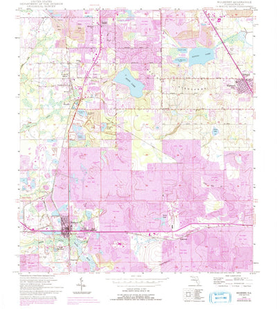 United States Geological Survey Mulberry, FL (1949, 24000-Scale) digital map