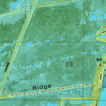United States Geological Survey Mulberry Island East, LA (1979, 24000-Scale) digital map