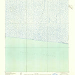 United States Geological Survey Mulberry Island West, LA (1954, 31680-Scale) digital map