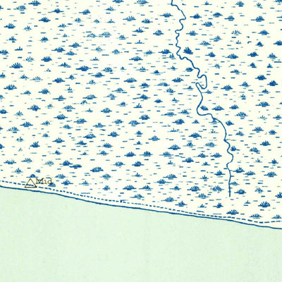 United States Geological Survey Mulberry Island West, LA (1954, 31680-Scale) digital map