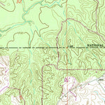 United States Geological Survey Mulberry, MS (1964, 24000-Scale) digital map