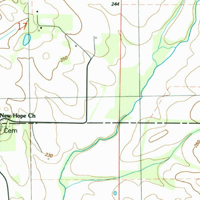 United States Geological Survey Muldon, MS (1987, 24000-Scale) digital map