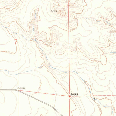 United States Geological Survey Muldoon Hill, CO (1963, 24000-Scale) digital map