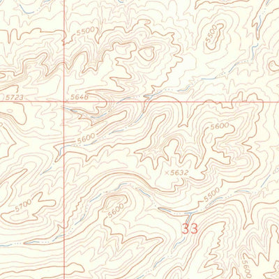 United States Geological Survey Muldoon Hill, CO (1963, 24000-Scale) digital map