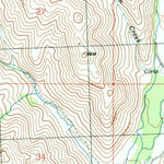 United States Geological Survey Muldoon, ID (1991, 24000-Scale) digital map
