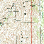 United States Geological Survey Muldoon, ID (1991, 24000-Scale) digital map