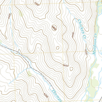 United States Geological Survey Muldoon, ID (2020, 24000-Scale) digital map