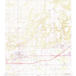 United States Geological Survey Muldrow, OK (1966, 24000-Scale) digital map