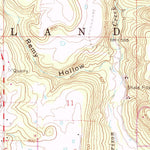 United States Geological Survey Muldrow, OK (1966, 24000-Scale) digital map