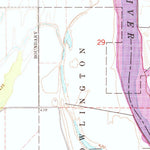 United States Geological Survey Muldrow SW, OK (1966, 24000-Scale) digital map