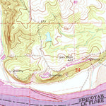 United States Geological Survey Muldrow SW, OK (1966, 24000-Scale) digital map