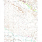 United States Geological Survey Mule Butte, WY (1951, 24000-Scale) digital map