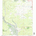 United States Geological Survey Mule Canyon, NM (1995, 24000-Scale) digital map