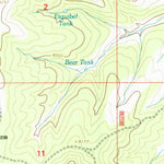 United States Geological Survey Mule Canyon, NM (1995, 24000-Scale) digital map
