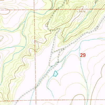United States Geological Survey Mule Creek, NM (1999, 24000-Scale) digital map