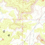 United States Geological Survey Mule Dam, NM (1966, 24000-Scale) digital map