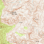 United States Geological Survey Mule Deer Ridge NE, NV (1969, 24000-Scale) digital map