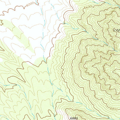 United States Geological Survey Mule Deer Ridge, NV (1969, 24000-Scale) digital map