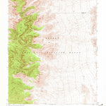 United States Geological Survey Mule Deer Ridge SE, NV (1969, 24000-Scale) digital map