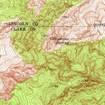 United States Geological Survey Mule Deer Ridge SE, NV (1969, 24000-Scale) digital map