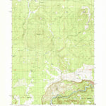United States Geological Survey Mule Hill, OR-CA (1985, 24000-Scale) digital map