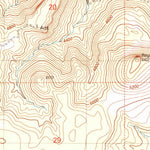 United States Geological Survey Mule Hoof Bend, AZ (2004, 24000-Scale) digital map