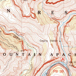 United States Geological Survey Mule Hoof Bend, AZ (2004, 24000-Scale) digital map