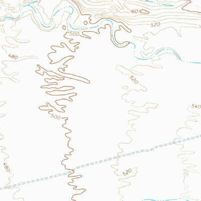 United States Geological Survey Mule Wash, AZ-CA (1964, 24000-Scale) digital map