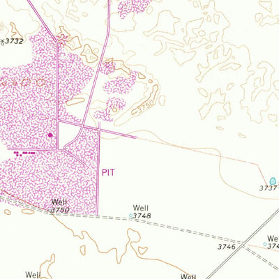 United States Geological Survey Muleshoe NE, TX (1962, 24000-Scale) digital map