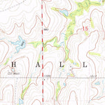 United States Geological Survey Mulhall, OK (1974, 24000-Scale) digital map