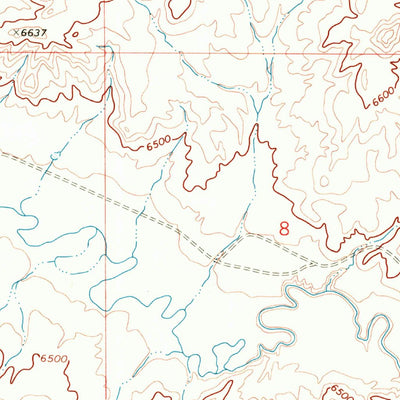 United States Geological Survey Mulkay Spring, WY (1969, 24000-Scale) digital map